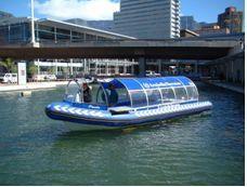 Travelling by fast boat