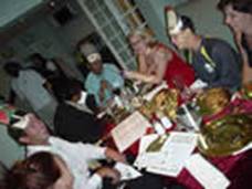 Playing a game of Murder Mystery